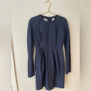 Tommy Hilfiger Collection long sleeve Dress Navy party cocktail holidays